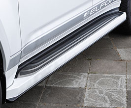 Meiwa Elford Aero Side Step Extensions for Modellista Sides (FRP) for Lexus LX600