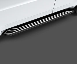 Modellista Side Step Plates (PP with Stainless) for Lexus LX600