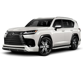 Mz Speed LUV Line Half Spoiler Kit for Lexus LX J300