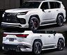 Mz Speed LUV Line Half Spoiler Lip Kit (ABS)
