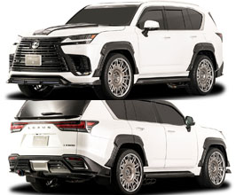 ROWEN Aero Spoiler Wide Body Lip Kit for Lexus LX J300