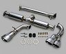 TOMS Racing Barrel Quad Exhaust System (Stainless) for Lexus NX300h