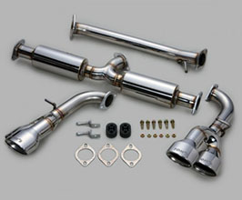 TOMS Racing Barrel Quad Exhaust System (Stainless) for Lexus NX 1