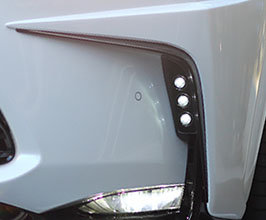 Artisan Spirits Sports Line Black Label LED Front Bumper Garnish (FRP) for Lexus NX 1