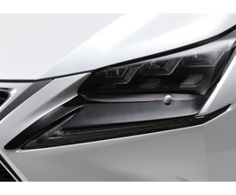 LX-MODE Front Head Lamp Under Garnish (Carbon Fiber) for Lexus NX 1