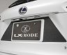 LX-MODE Rear Trunk Garnish (Carbon Fiber) for Lexus NX300h / NX300 / NX200t