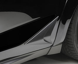 WALD Sports Line Black Bison Edition Rear Door Arrow Head Panel Garnishes (FRP) for Lexus NX300h / NX200t