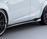 Artisan Spirits Sports Line Black Label Side Under Spoilers (FRP) for Lexus NX300 / NX300h