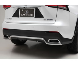 LX-MODE Rear Half Bumper - Version 1 (FRP) for Lexus NX 1