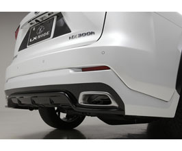 LX-MODE Rear Half Bumper - Version 2 (FRP) for Lexus NX 1