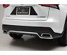 LX-MODE Rear Half Bumper - Version 1 (FRP) for Lexus NX300h