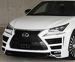 Mz Speed LUV Line Front Half Spoiler (FRP) for Lexus NX300h / NX200t