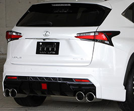 Mz Speed LUV Line Rear Half Spoiler for Lexus NX 1