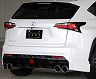 Mz Speed LUV Line Rear Half Spoiler for Lexus NX300h / NX200t