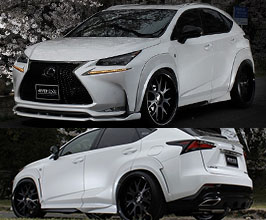 AIMGAIN Pure VIP EXE Aero Spoiler Lip Kit (FRP) for Lexus NX 1