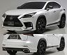 LX-MODE Aero Spoiler Lip Kit - Version 2 (FRP) for Lexus NX300h F Sport