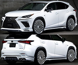 Mz Speed LUV Line Spoiler Lip Kit (FRP) for Lexus NX 1