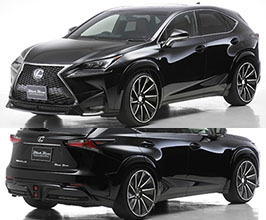 WALD Sports Line Black Bison Edition Aero Half Spoiler Kit (FRP) for Lexus NX 1