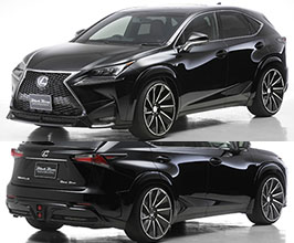 WALD Sports Line Black Bison Edition Aero Half Spoiler Kit (FRP) for Lexus NX300h / NX200t