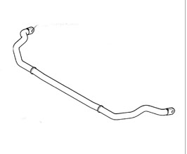 Ultra Racing Front Anti-Roll Sway Bar - 27mm for Lexus NX 1
