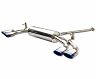 EXART ONE Muffler Exhaust System with Quad Tips (Stainless)