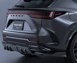 Artisan Spirits Sports Line BLACK LABEL Aero 3-Piece Rear Diffuser (FRP)  for Lexus NX350 / NX250 2022-2023