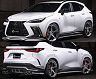 Mz Speed LUV Line Half Spoiler Lip Kit with LED Daylights (AES Plastic) for Lexus NX450h / NX350h / NX350 F Sport
