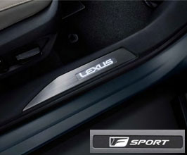 Lexus JDM Factory Option Illuminating Door Sills with F Sport Logo for Lexus NX450h+ / NX350 F Sport