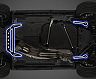 TRD Lower Member Brace Set for Lexus NX450h / NX350h / NX350 F Sport