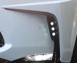 Artisan Spirits Sports Line Black Label LED Front Bumper Garnish (FRP) for Lexus NX AZ10