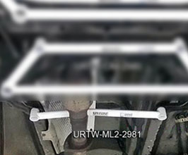 Ultra Racing Front Lower Member Brace - 2 Point for Lexus NX AZ10