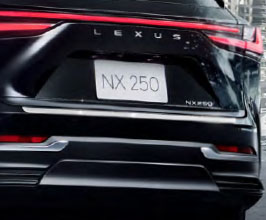 Lexus JDM Factory Option Custom Rear Trunk Accent (Chrome Plated