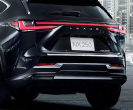 フルクサス Lexus JDM Factory Option Custom Rear Trunk Accent (Chrome Plated