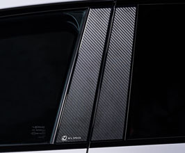 Mz Speed LUV Line B-Pillar Covers (Textured AES Plastic) for Lexus NX AZ20