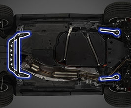 TRD Lower Member Brace Set | Bracing for Lexus NX AZ20 | TOP END