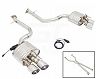 MUSA by GTHAUS GTC Valve Controlled Catback Exhaust with Quad Round Tips (Stainless)