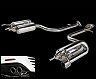Suruga Speed PFS Loop Sound Muffler Quad Exhaust System (Stainless) for Lexus RC350
