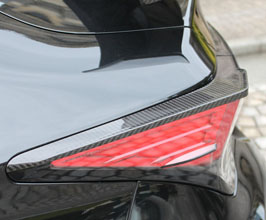 Lems Rear Taillight Spoilers (Dry Carbon Fiber) for Lexus RC 1