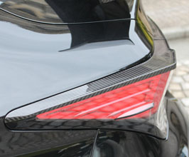 Lems Rear Taillight Spoilers (Dry Carbon Fiber) for Lexus RC350 / RC300 / RC200t