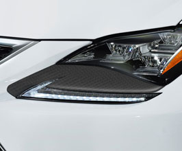 LX-MODE Under HeadLamp Garnishes (Carbon Fiber) for Lexus RC 1