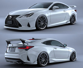 Artisan Spirits Sports Line BLACK LABEL Under Spoiler Lip Kit for Lexus  RC350 / RC300 F Sport 2019-2023