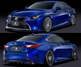 KSPEC Japan SilkBlaze GLANZEN Under Spoiler Lip Kit for Lexus RC 1