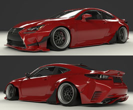 TRA KYOTO Co Rocket Bunny Aero Wide Body Kit for Lexus RC 1