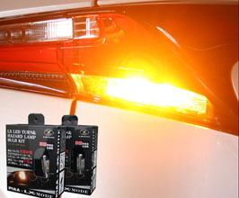 LX-MODE LED Turn Signal and Hazard Lamp Bulb Kit - Front or Rear for Lexus RC 1