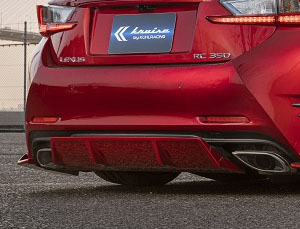 KUHL KRUISE KR-RCRR Aero Rear Diffuser (FRP) for Lexus RC XC10