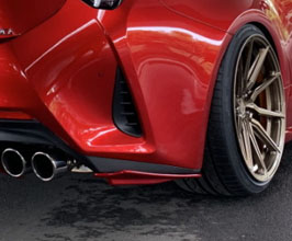 LEXON Exclusive Rear Side Under Spoilers (FRP) for Lexus RC XC10