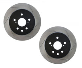 StopTech Sport 334mm Slotted Brake Rotors - Front for Lexus RC XC10