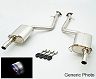 AIMGAIN JATA Inspection Compatible Quad Exhaust System (Stainless)