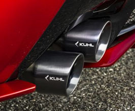 KUHL KRUISE KR-RCFRR Exhaust System with Slash Cut Tips (Stainless) for Lexus RCF 1