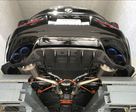 LEXON L:Exhaust Quad Exhaust System (Full Titanium) for Lexus RCF